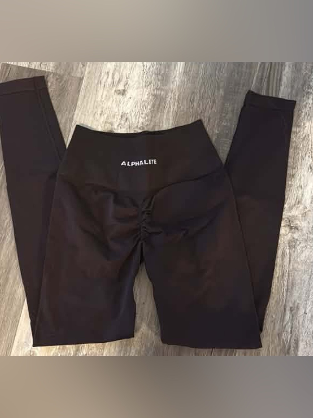 Brown Alphalete Amplify Leggings